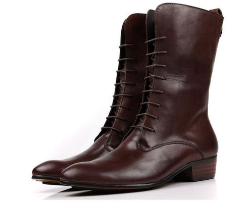 Botas de Anquilhagem para Homens de Negócios Botas Militares de Combate