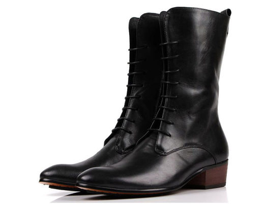 Botas de Anquilhagem para Homens de Negócios Botas Militares de Combate