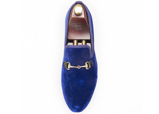 Motif Azul Vestido de Veludo Homem Sapatilhas, Loafers Borgonha Homem Sapatilhas