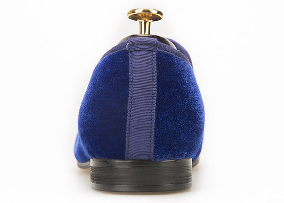 Motif Azul Vestido de Veludo Homem Sapatilhas, Loafers Borgonha Homem Sapatilhas