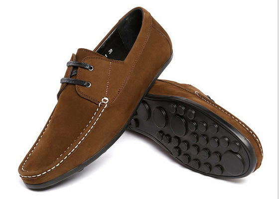 Moda Flat Men Loafers de couro Luxo Calçados de casaco feitos à mão