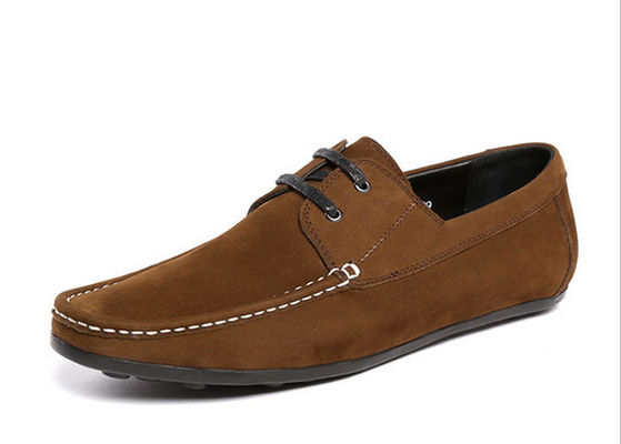 Moda Flat Men Loafers de couro Luxo Calçados de casaco feitos à mão