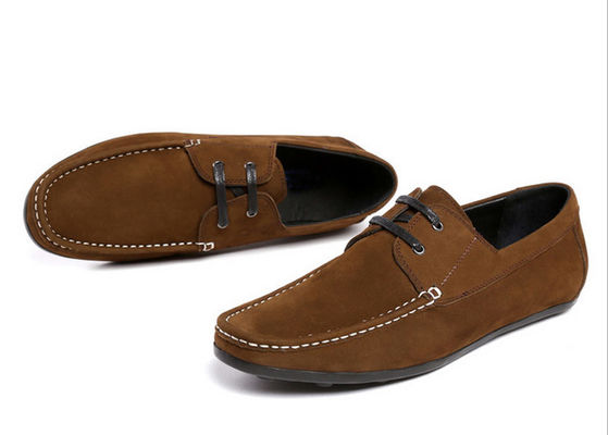 Moda Flat Men Loafers de couro Luxo Calçados de casaco feitos à mão