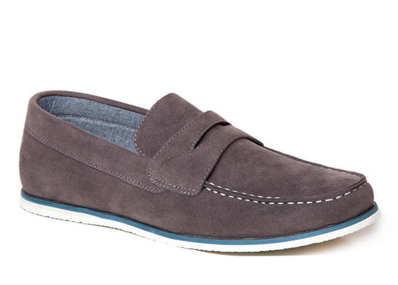 Moda masculina de couro casual Slip On Shoes / Mens Flat Loafers sapatos