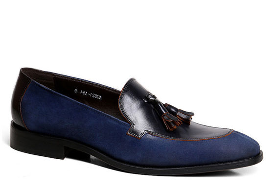 Homens Adultos Suede Penny Loafers Flat Slip On Homens Moccasin Sapatos de Couro