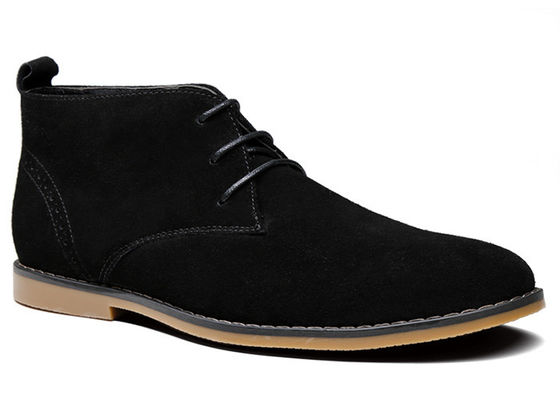 Moda masculina botas de tornozelo de camarão de couro genuíno botas masculinas de inverno