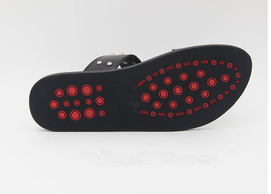 Casa Homens Flip Flops de couro autêntico Verão Sandálias de praia Sapatos