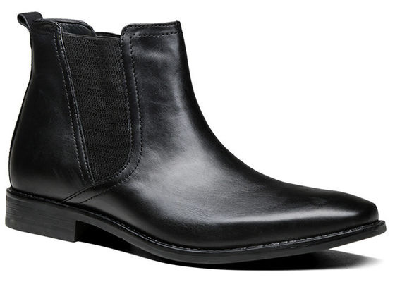 Botas clássicas masculinas de tornozelo Outono / Primavera Botas de couro casuais masculinas para negócios