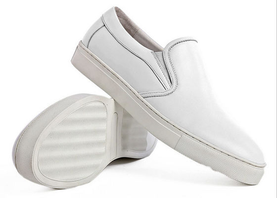 Sapatos de corrida para homens ao ar livre, tênis de corrida de couro genuíno