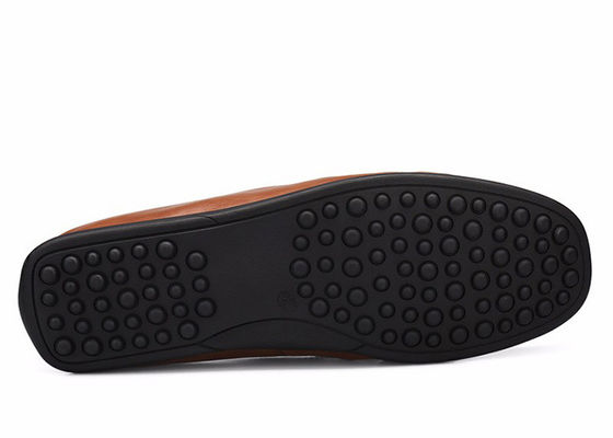 Slip On Mens Soft Moccasin Sapatos De Couro Verdadeiro Flat Gommino Sapatos De Conduzir