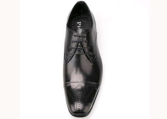 Chapéus de roupa de couro impermeável estilo britânico chapéus de brogue preto