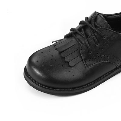 Calçados escolares de couro de grande porte Scottish Highland Ghillie Brogue Kilt