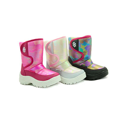 Inverno quente botas de couro genuínas para mulheres antiderrapante
