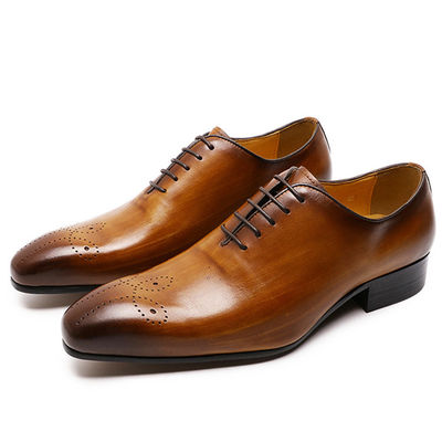 Retro Vintage Homem Calçados de Couro, Homem Calçados de Couro Brogue