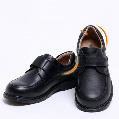 Slip On Sapatos Escolares Meninos Preto Sapatos Casual Crianças de Couro