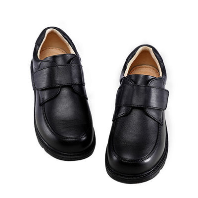 Slip On Sapatos Escolares Meninos Preto Sapatos Casual Crianças de Couro