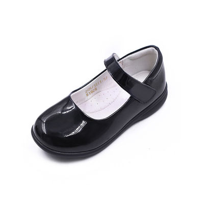 Sapatos escolares de couro unisex de salto plano Sapatos de couro Mary Jane personalizados