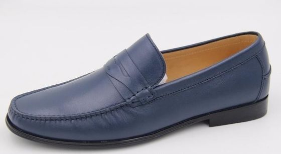 Vestido Moc Homens Loafers de couro Holton Penny Loafer Amostra Disponível
