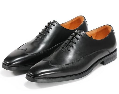 Derby Brogue Oxford Homens Roteiro de couro Sapatos Clássicos feitos à mão Com serviço OEM