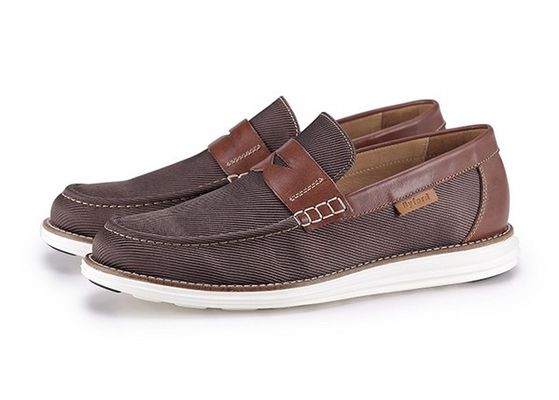 Sapatos de luxo Slip On Men's Casual EVA Sapatos de sola leve