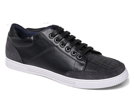 Sneakers moda renda para cima homens vestido plano sapatos respiráveis caminhada microfibra Linling