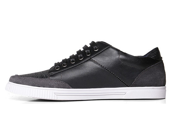 Sneakers moda renda para cima homens vestido plano sapatos respiráveis caminhada microfibra Linling