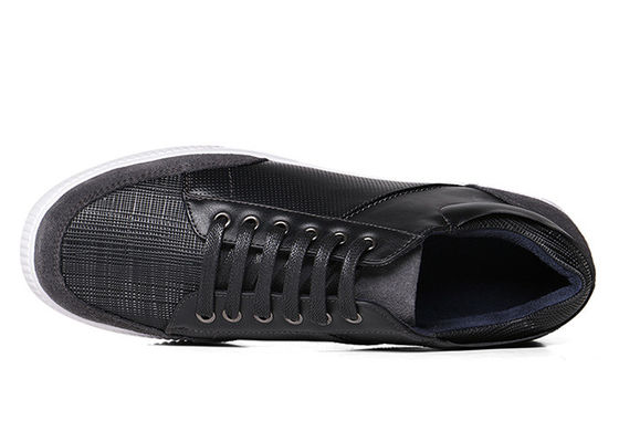 Sneakers moda renda para cima homens vestido plano sapatos respiráveis caminhada microfibra Linling