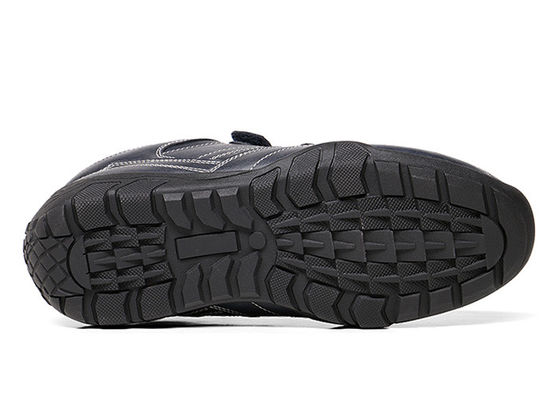 Sapatos de desporto duráveis, velcro, calçados de caminhada, calçados de cordel.