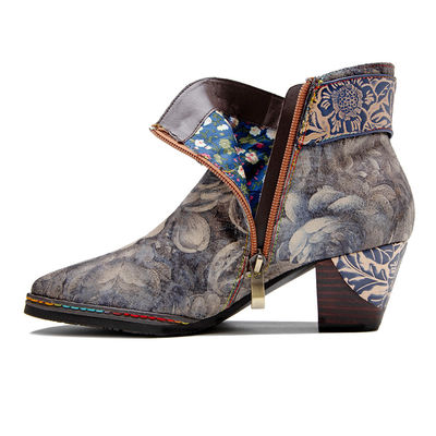 Sapatos femininos de couro genuíno A combinação definitiva de conforto e durabilidade