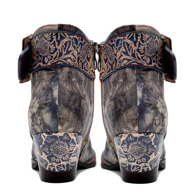 Sapatos femininos de couro genuíno A combinação definitiva de conforto e durabilidade