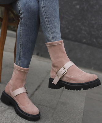 Made in Italy Botas de couro feminino de couro genuíno de altura de salto alto e baixo