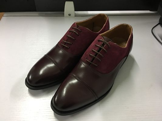 Moda masculina Sapatos de Derby Negro, Dedo Redondo, Sapatos de Couro Patente Negro