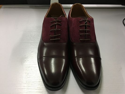 Moda masculina Sapatos de Derby Negro, Dedo Redondo, Sapatos de Couro Patente Negro