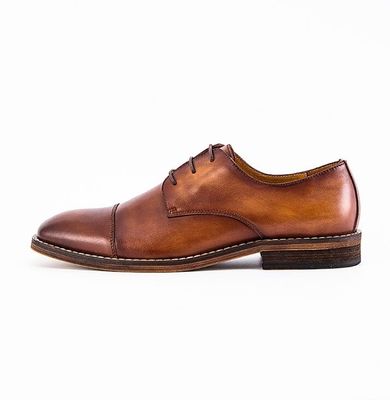 Roupas de noiva impermeáveis para homens Sapatos com atacadores de salto plano Sapatos com listras