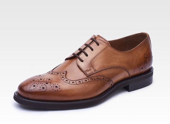 Calçados de couro para homens de outdoor, de cor mista, pés quadrados, luxo, calçados para homens.