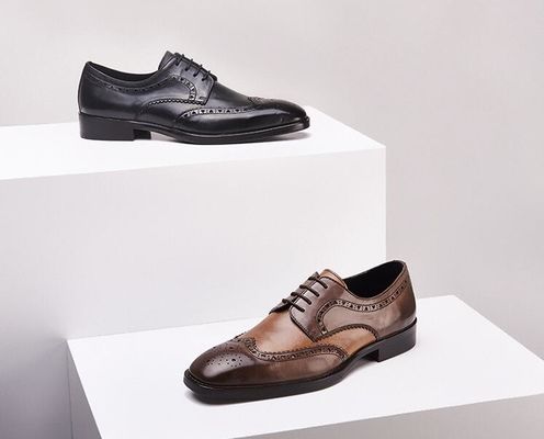 Calçados de moda masculina de designers italianos Calçados de moda clássicos Calçados Oxford para homens Calçados
