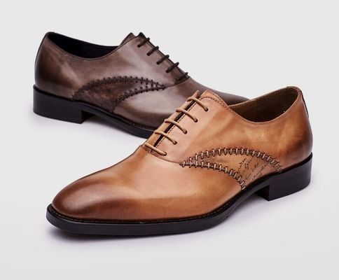 Moda Homens Sapatos de Vestido Formal De Couro Alegre Homens Sapatos de Vestido Preto