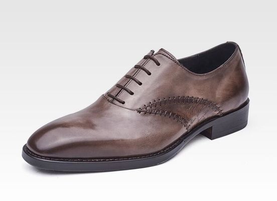 Moda Homens Sapatos de Vestido Formal De Couro Alegre Homens Sapatos de Vestido Preto