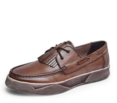 Calçados customizados para homens com cordões confortáveis Calçados para homens casual