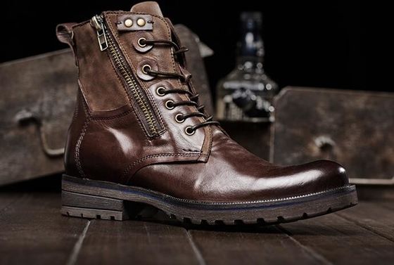 Calçado elevador casual de altura crescente Calçado elevador masculino de renda plana Calçado elevador