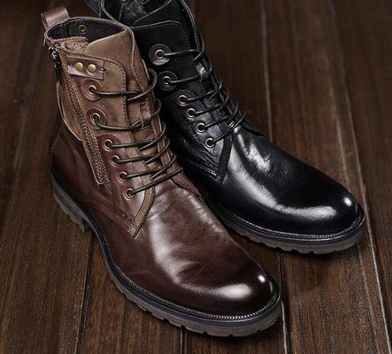Calçado elevador casual de altura crescente Calçado elevador masculino de renda plana Calçado elevador