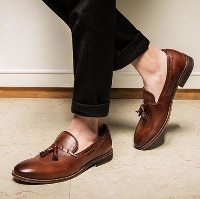 Lace Up Flat Heel Homens Slip On Sneakers Top alto / baixo corte tênis de couro macio
