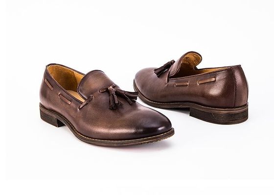 Lace Up Flat Heel Homens Slip On Sneakers Top alto / baixo corte tênis de couro macio