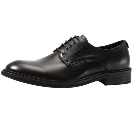 Moda em Reboco Calçados de Vestido de Couro para Homens Calçados de Dança Padrão de Dedo Redondo Marrom
