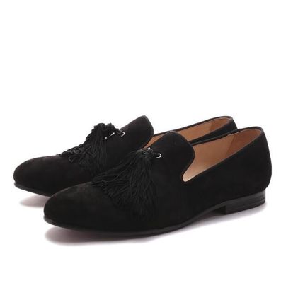 Loafers de veludo de alta qualidade para homens com toalhas de tamanho personalizado