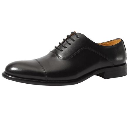 Sapatos de negócios com forro de couro genuíno