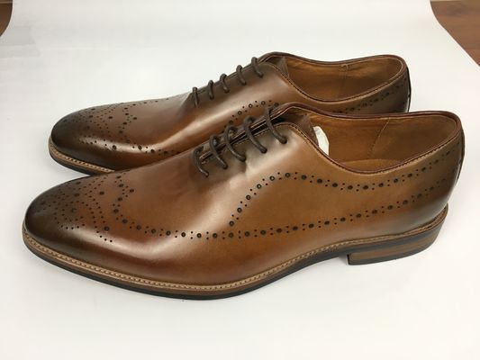 Lato de couro, vestido masculino, sapatos formais, sapatos de couro Oxford.