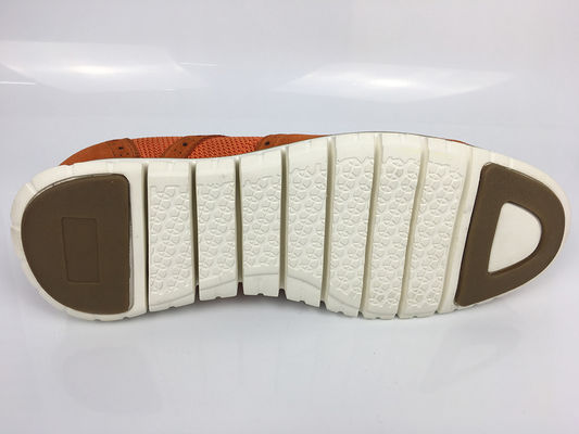Flyknit Suede Homem Calçados Casual de Couro, Calçados de Canvas Tricotados