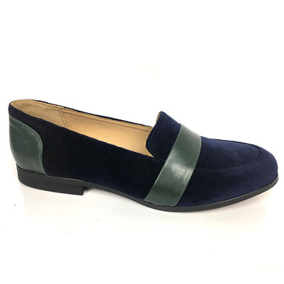 Couro Real Confortável Respirável Deslizamento em Flat Moccasins Homens Conduzindo Casual Caminhando