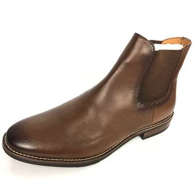 Botas de cowboy de pés redondos, resistentes à água, botas de Inverno Martin.